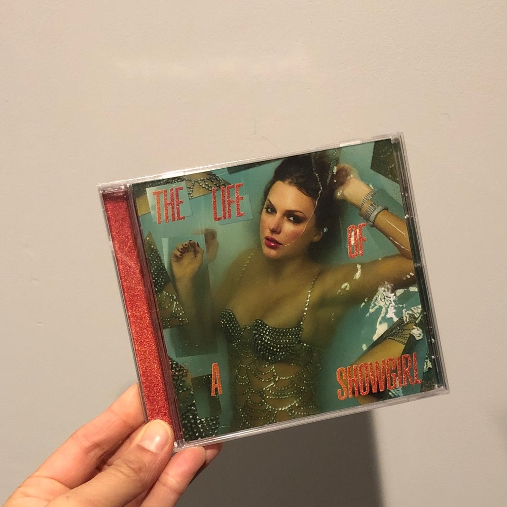 The Life of a Showgirl Taylor Swift CD